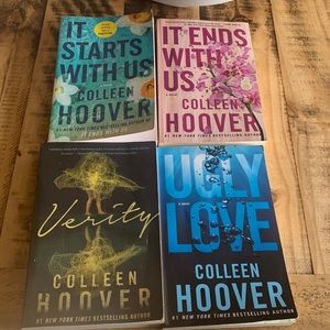 4 Colleen Hoover Book Bundle